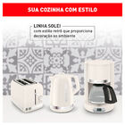 Chaleira Arno Soleil 1,7l Base Giratória Marfim Sket