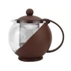 Chaleira Bule De Vidro Com Infusor Jarra Para Cha E Frutas Co