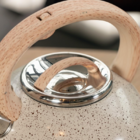 Chaleira Com Apito 2 7 L Em Alumínio Roma Brinox Vanilla