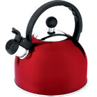 Chaleira Com Apito Fixo 2 L - Hercules - Vermelho