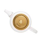 Chaleira Com Difusor Wolff Dourado De Borossilicato 600ml