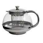 Chaleira Com Infusor Em Inox E Vidro 800ml Para Chás Gourmet