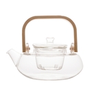 Chaleira De Vidro Borossilicato Resistente A Calor C/alça De