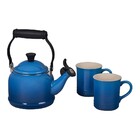 Chaleira Demi 1,1l - Oficial Le Creuset - Azul Marseille