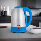 Chaleira Elétrica Aço Inox 1.8l Azul 110v - Água Quente Rápid