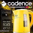 Chaleira Elétrica Amarela Cadence - Modelo Anterior 110v / 12