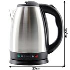 Chaleira Elétrica Com Regulador De Temperatura 1,8l 127v