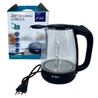 Chaleira Elétrica De Vidro 1,8 Litros 220v Jarra Ebulidor De