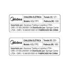 Chaleira Elétrica De Vidro 1 8l Top Fill Midea Kgl17p2 - 220v