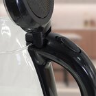 Chaleira Elétrica Glass Jarra Vidro Temperado Com 1,8 Litros