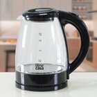 Chaleira Elétrica Glass Jarra Vidro Temperado Com 1,8 Litros