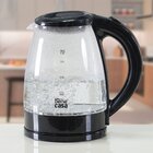 Chaleira Elétrica Glass Jarra Vidro Temperado Com 1,8 Litros