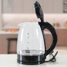 Chaleira Elétrica Glass Jarra Vidro Temperado Com 1,8 Litros