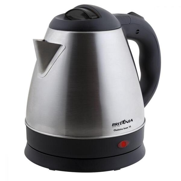 Chaleira Elétrica Inox 1 Litro Britânia 127v
