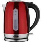 Chaleira Elétrica Oster Vermelha Inox 1,7L OCEL400 1800W 220V