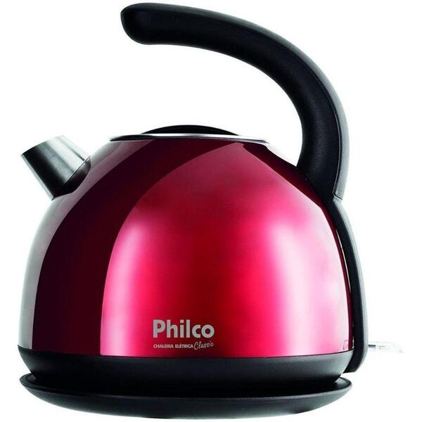 Chaleira Elétrica Philco Phc20v 1,7l Classic Inox Vermelho 11