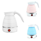 Chaleira Elétrica Retrátil 600ml 110v Silicone Esquentar Leit