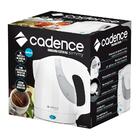 Chaleira Elétrica Simmy Branca 1l Cadence 110v