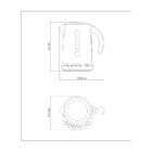 Chaleira Elétrica Tramontina By Breville Smart Aço Inox 1,7 L