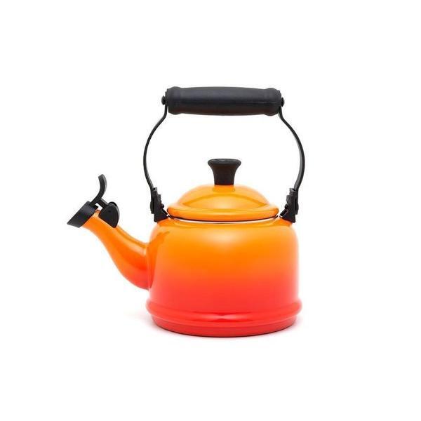 Chaleira Em Aço Carbono Le Creuset Demi 1 1 Litro Laranja
