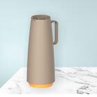 Chaleira Em Aço Inox Com Apito  2,1l E Bule Garrafa Térmica 1