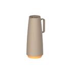 Chaleira Em Aço Inox Com Apito  2,1l E Bule Garrafa Térmica 1