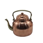 Chaleira Em Cobre Bico Bronze Bule Café E Chá Jarra Tampa G