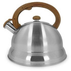 Chaleira Em Inox Com Alça Bambu 3 Litros Mimo Style