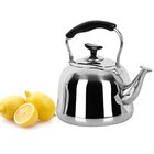 Chaleira Grande 4 Litros Em Inox Cabo Baquelite