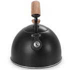 Chaleira Inox Com Apito De Indução Preto Roma Vintage 1,5l -