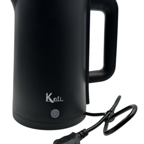 Chaleira Jarra Elétrica Modern Inox Preta 220v E 110v 1.5l -