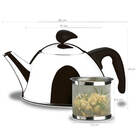 Chaleira Para Chá 1 Litro Com Infusor Coador Aço Inox Brinox