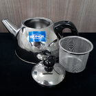 Chaleira Para Chá 1 Litro Com Infusor Coador Aço Inox Brinox