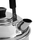 Chaleira Pequena Inox Com Coador Para Chá 1l Alça Articulável