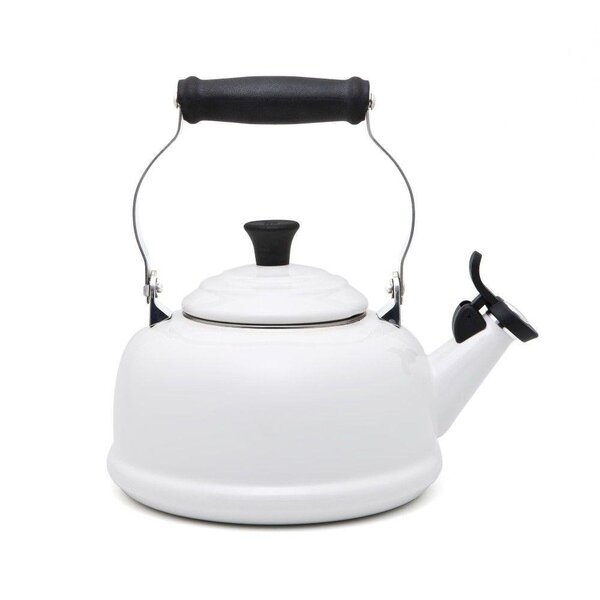 Chaleira Trad Com Apito 1,6l Oficial Le Creuset Branca