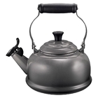 Chaleira Trad Com Apito 1,6l Oficial Le Creuset Cinza Flint