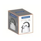 Chaleira Tramontina Com Apito Em Aço Inox Fundo Triplo Cabo P