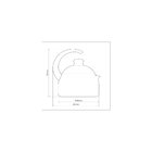 Chaleira Tramontina My Lovely Kitchen Alumínio Rosa Revestime