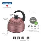 Chaleira Tramontina My Lovely Kitchen Alumínio Rosa Revestime