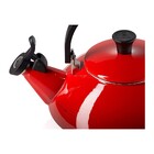 Chaleira Zen Em Aço Esmaltado Le Creuset 1 5 Litros Vermelha