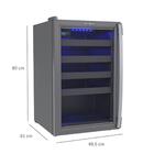 Champanheira 100l Grafite Porta Invertida 127v