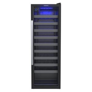 Geladeira/refrigerador 200 Litros 1 Porta Preto Color Light Porta Invertida - Venax - 220v
