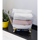 Champanheira Banheira Balde Gelo Acrílico Cristal 4 Garrafas