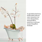 Champanheira Banheira Balde Gelo Acrílico Cristal 4 Garrafas