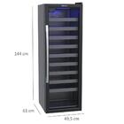 Champanheira Color Light 200l Preto Fosco 220v Venax