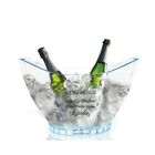 Champanheira Com Led Personalizada Amor, Vinho E Motivos