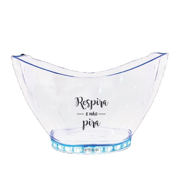 Champanheira Com Led Personalizada Good Vibes