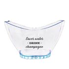 Champanheira Com Led Personalizada Save Water