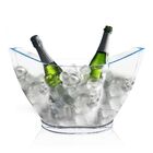 Champanheira Oval Acrílico 9l