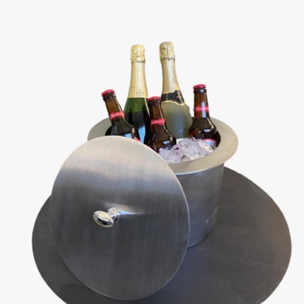 Champanheira Redonda Inox 304 / Porta Bebidas